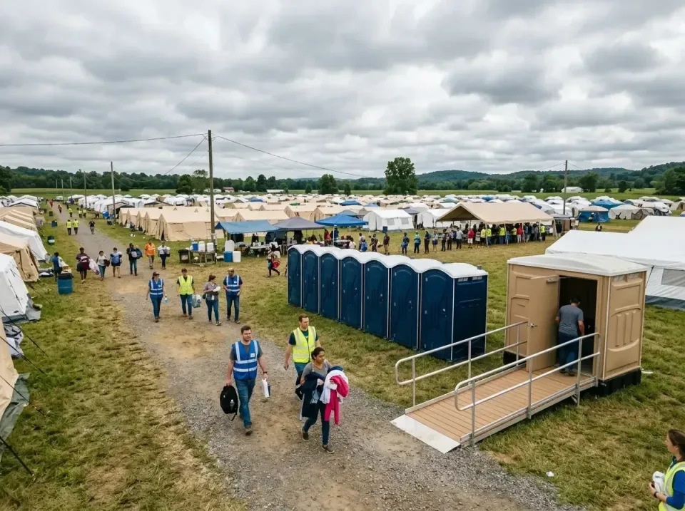 disaster-relief-camp-restrooms-010 — frequently asked questions, Dumpster & Portable Bathrooms Rental in Asbury, IA